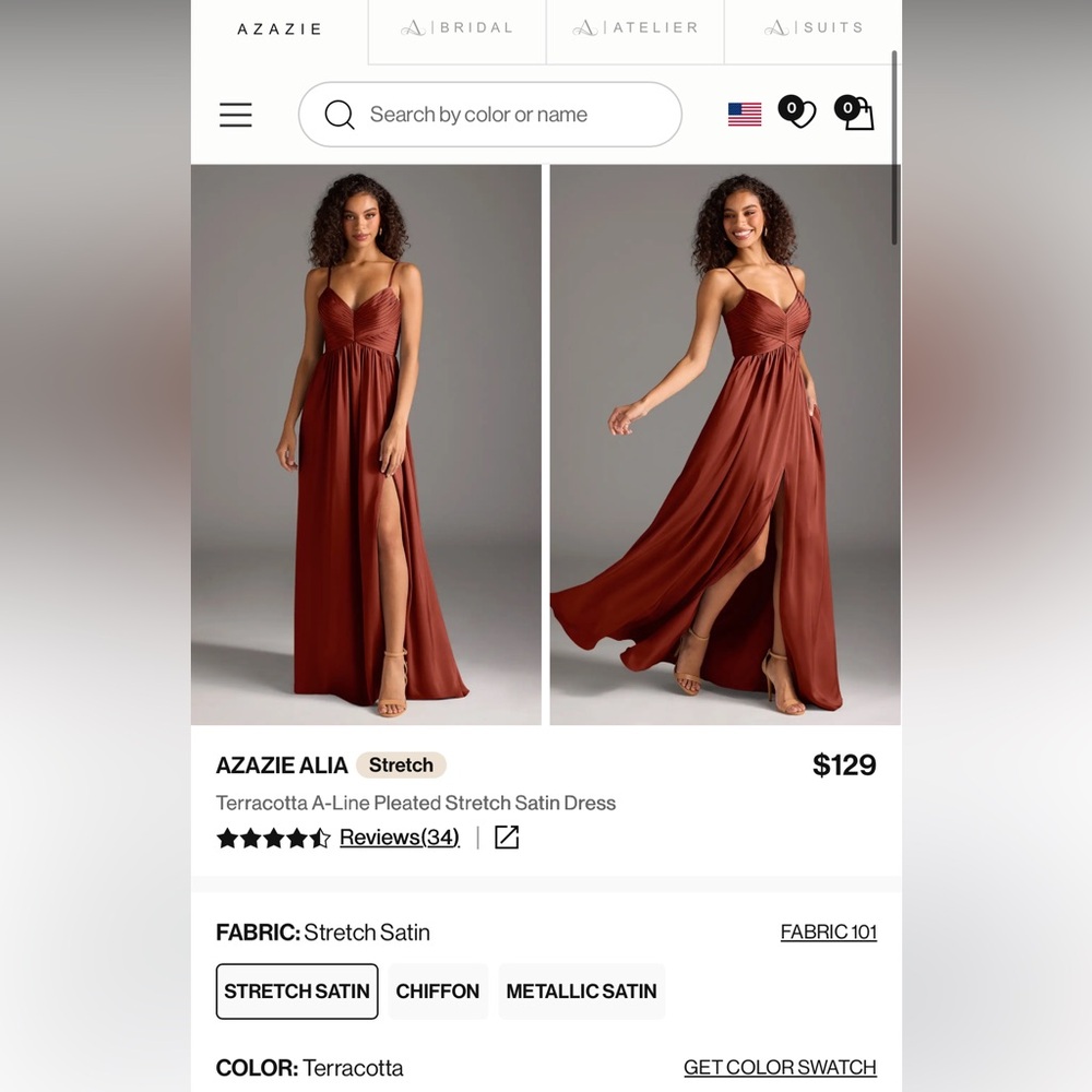 ✨NWT - Azazie Bridesmaids Dress - NWT✨